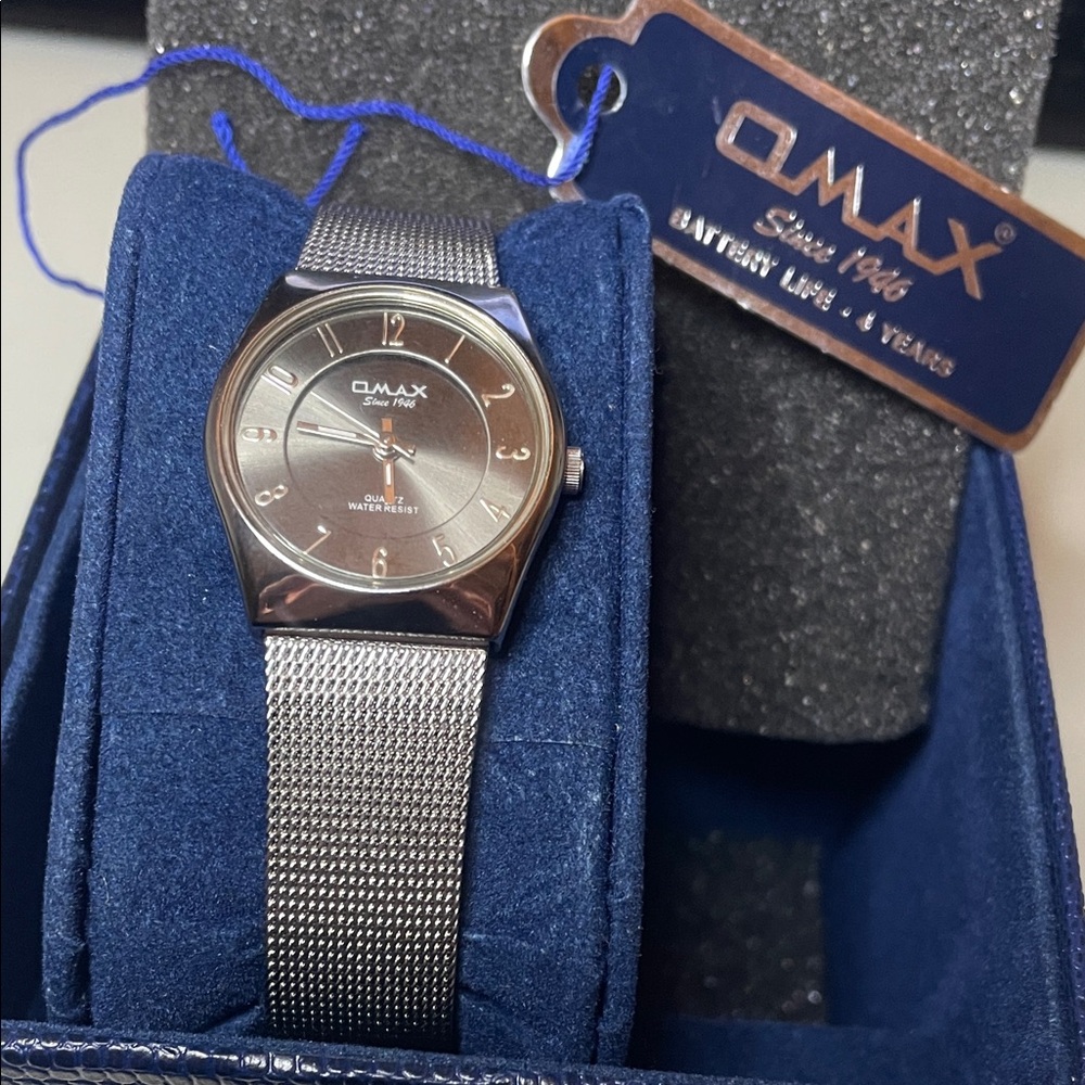 NWT - Omax Silver Women's Watch - Picture 9 of 9